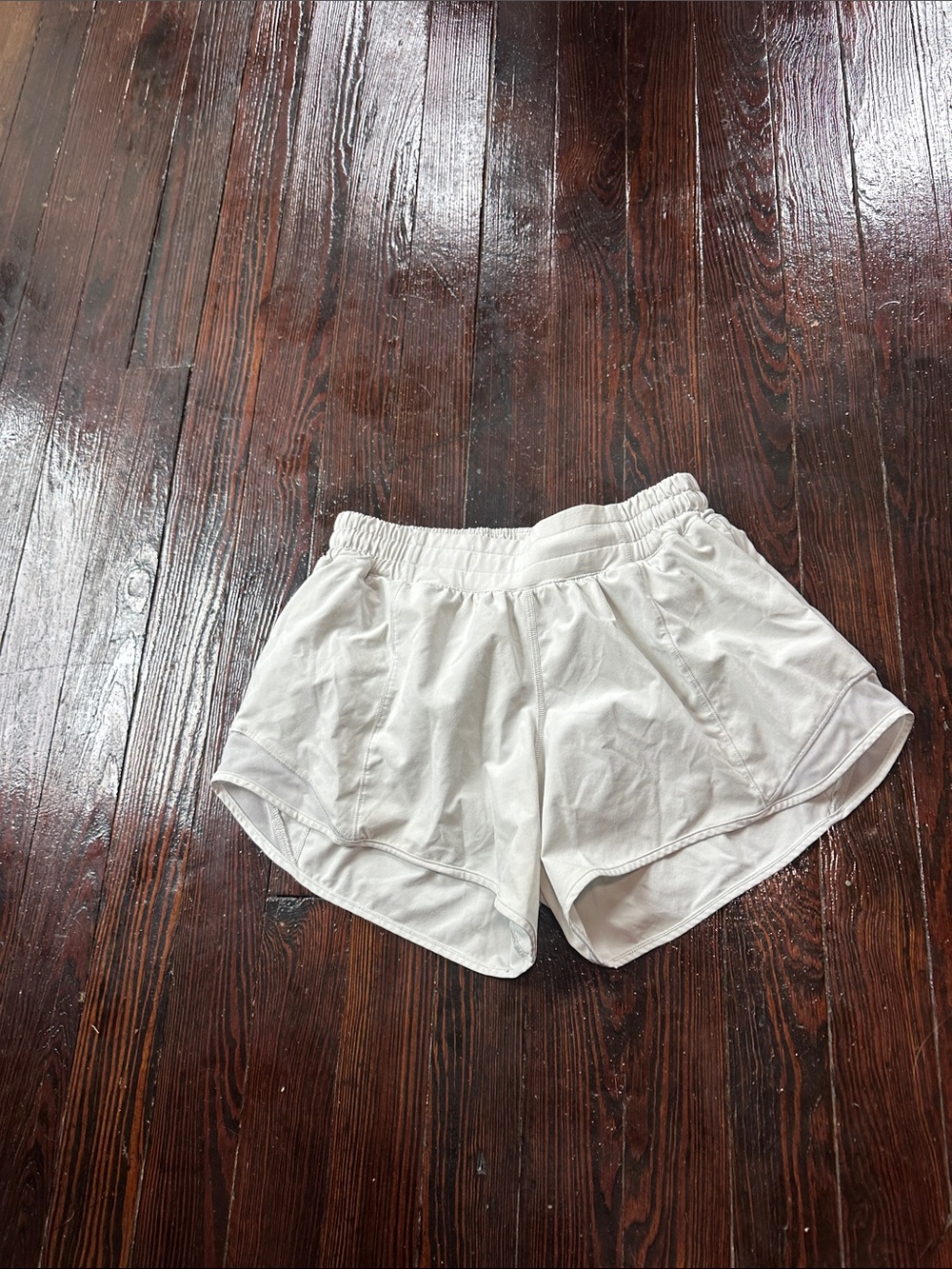 Lululemon blue-white athletic shorts